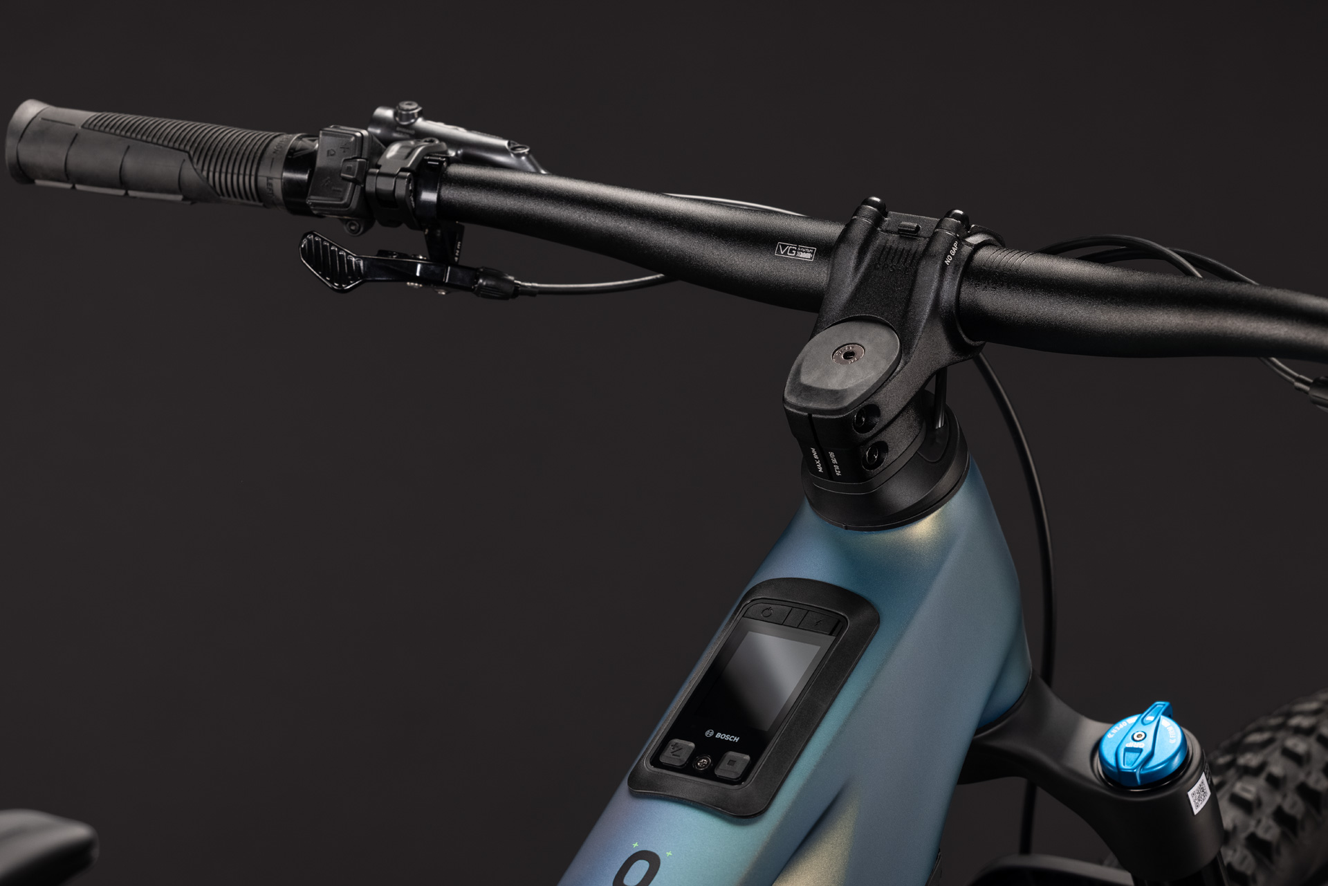 BICICLETA ELECTRICA CUBE STEREO HYBRID ONE44 HPC SLX 800 JUNGALI BLACK 2027 cadru M (18") - roti 29 [3]