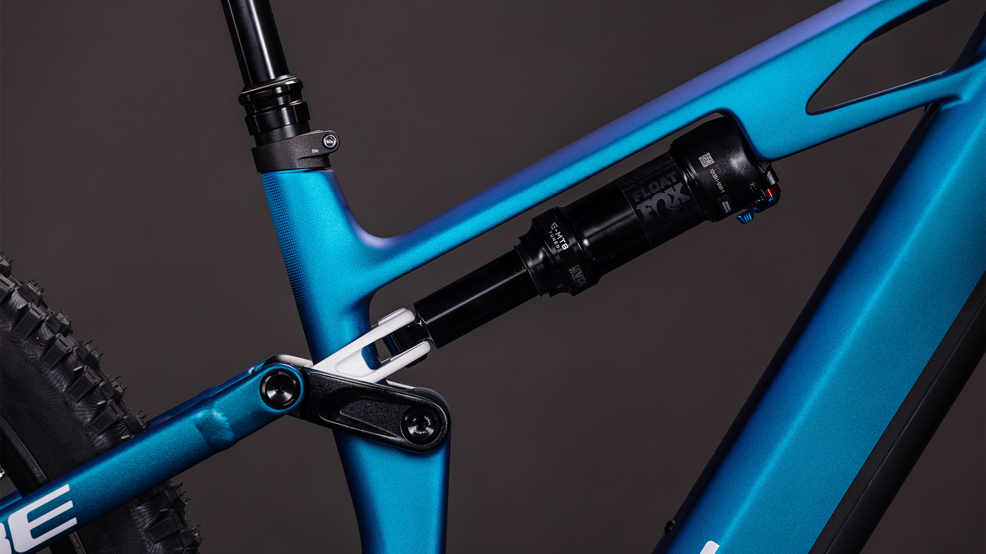 BICICLETA ELECTRICA CUBE STEREO HYBRID ONE44 HPC SLX 800 NEBULA WHITE 2026 cadru M (18") - roti 29 [2]