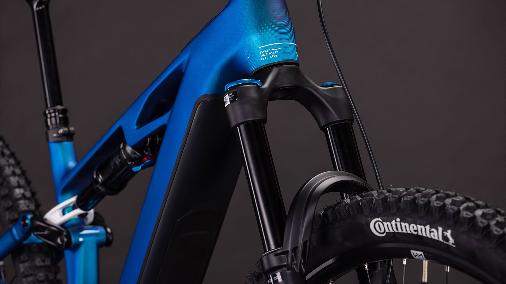 BICICLETA ELECTRICA CUBE STEREO HYBRID ONE44 HPC SLX 800 NEBULA WHITE 2026 cadru XL (22") - roti 29 [4]