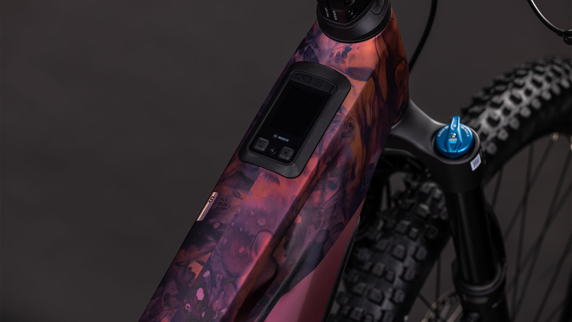 BICICLETA ELECTRICA CUBE STEREO HYBRID ONE44 HPC SLX 800 SHIFTBLUSH ART 2026 cadru XL (22") - roti 29 [1]