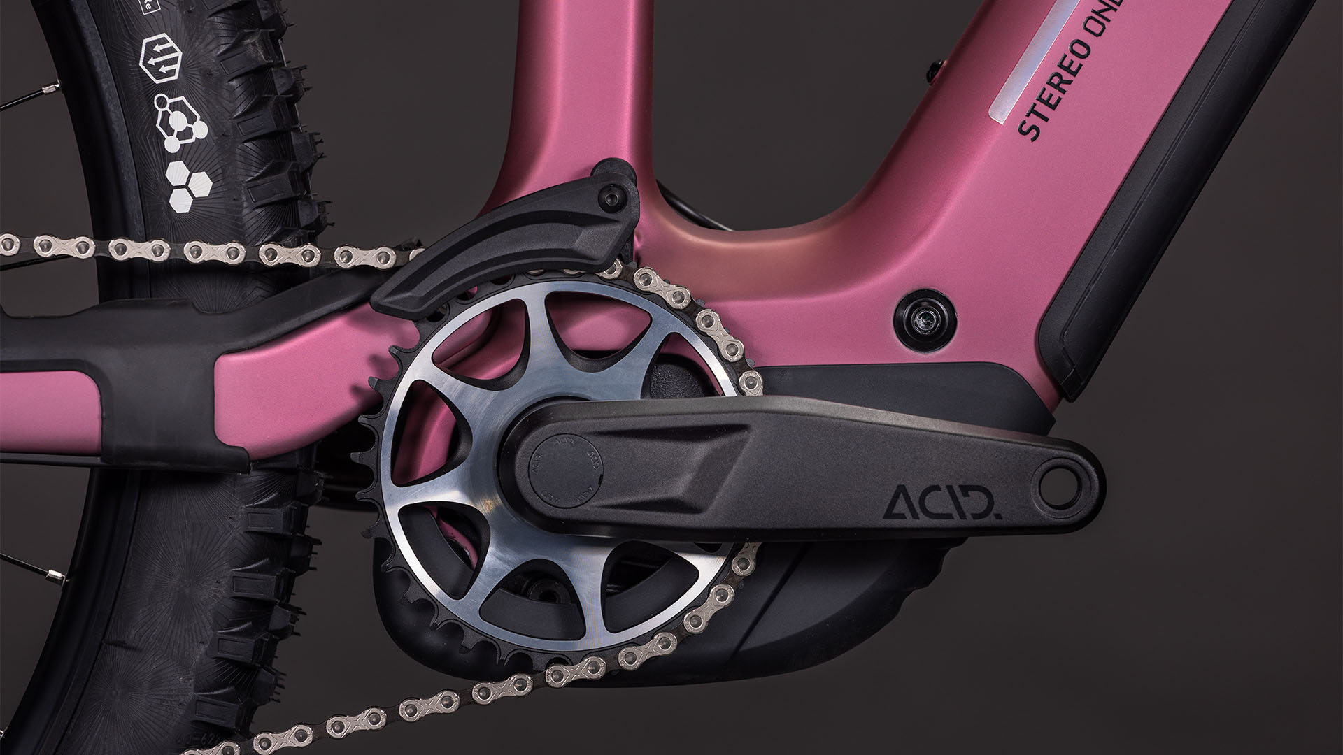 BICICLETA ELECTRICA CUBE STEREO HYBRID ONE44 HPC SLX 800 SHIFTBLUSH ART 2026 cadru XL (22") - roti 29 [4]