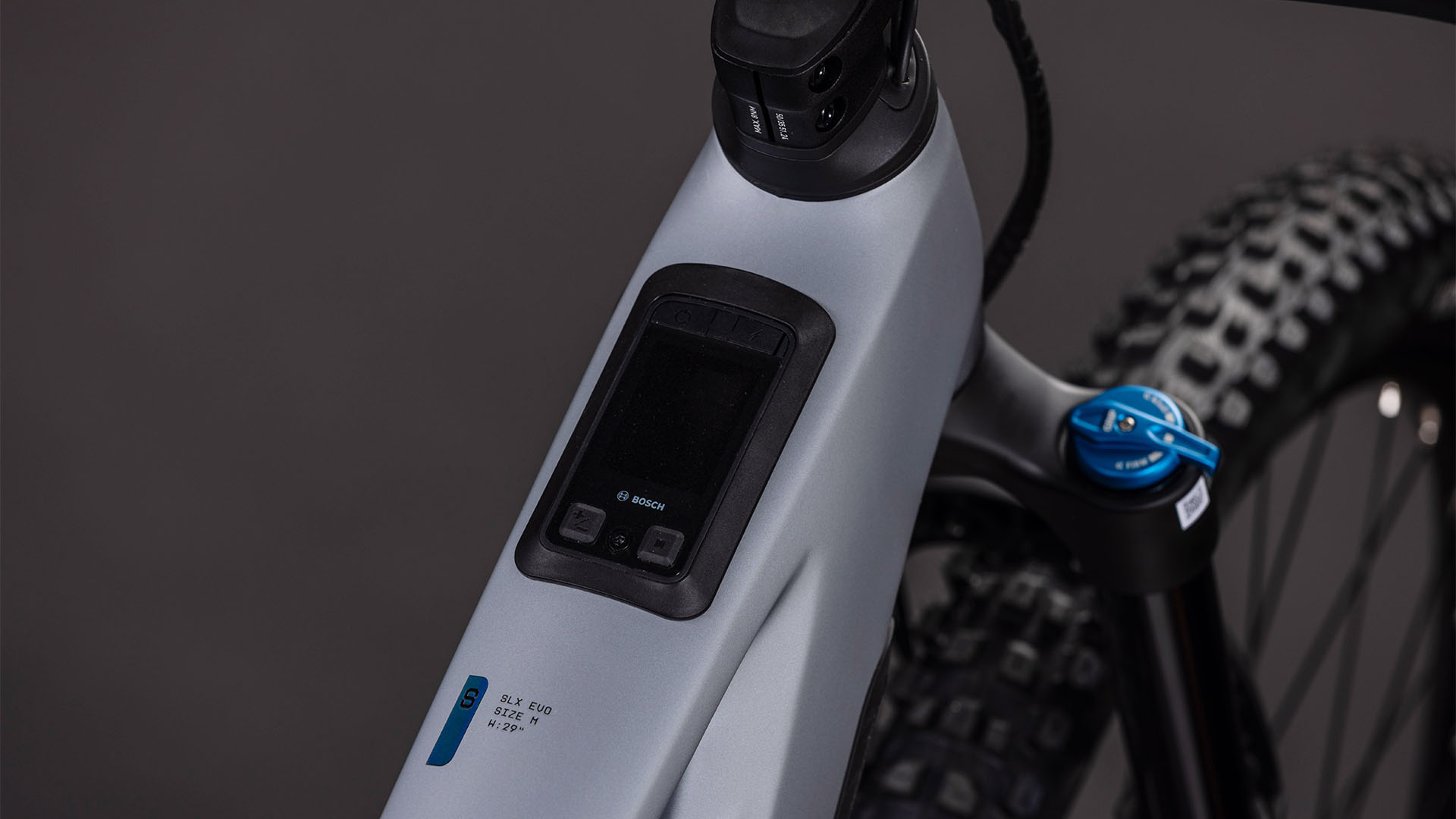 BICICLETA ELECTRICA CUBE STEREO HYBRID ONE44 HPC SLX EVO 800 SLATEGREY BLACK 2026 cadru L (20") - roti 29 [1]