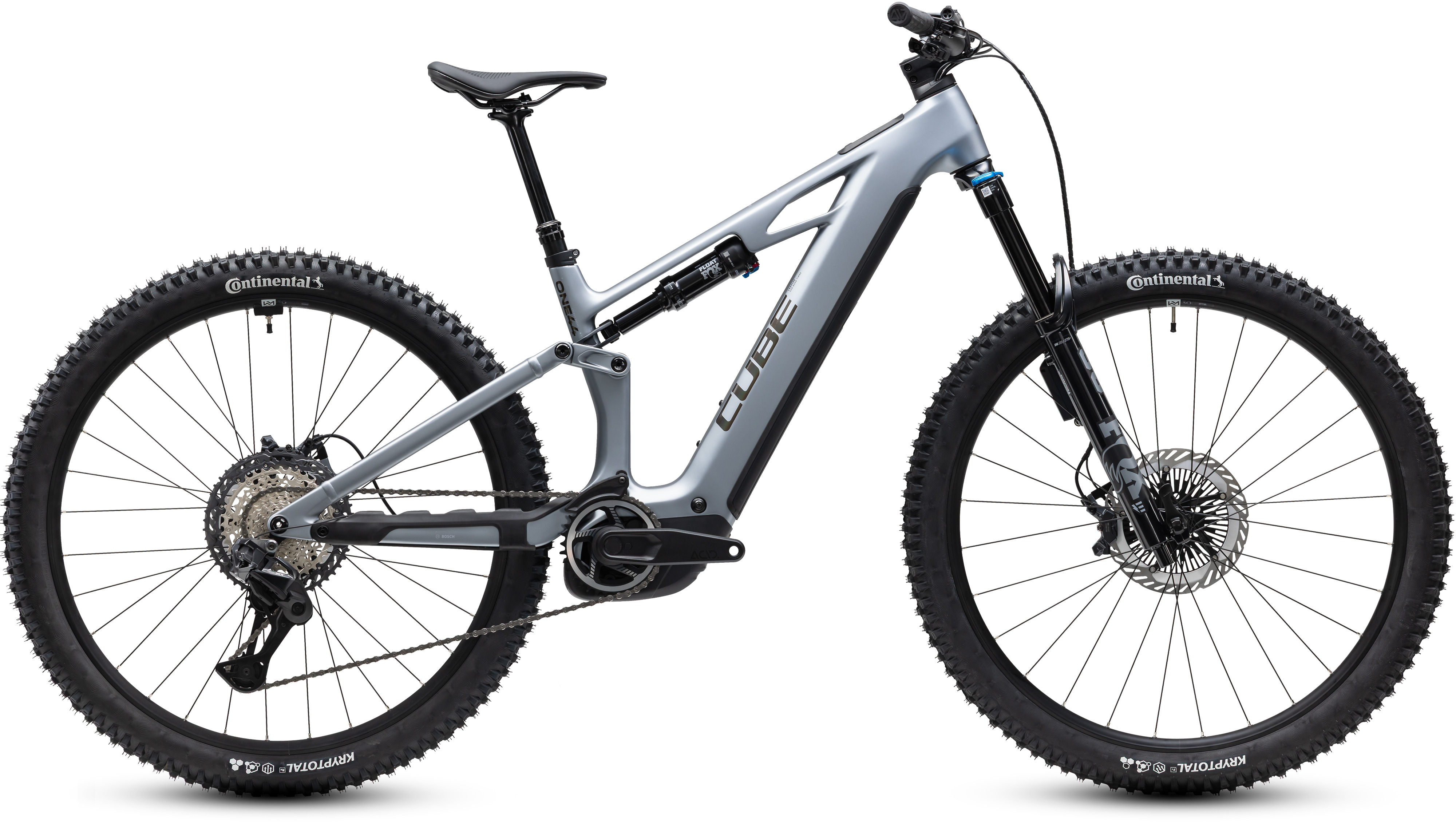 Ciclism - BICICLETA ELECTRICA CUBE STEREO HYBRID ONE44 HPC SLX EVO 800 SLATEGREY PRIZM 2027 cadru S (16") - roti 27.5