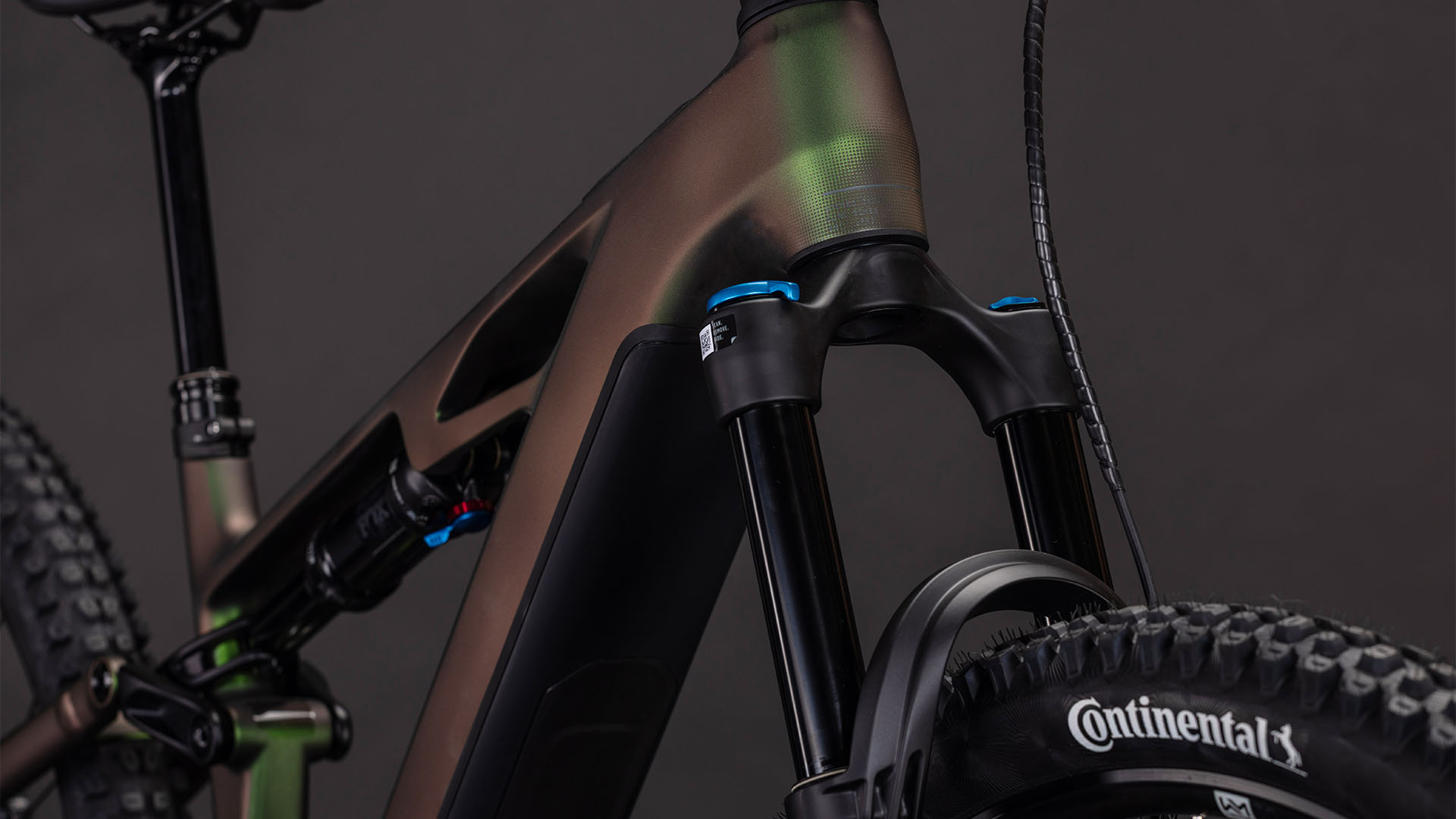 BICICLETA ELECTRICA CUBE STEREO HYBRID ONE44 HPC SLX EVO 800 STELLAR GREY 2026 cadru S (16") - roti 27.5 [4]