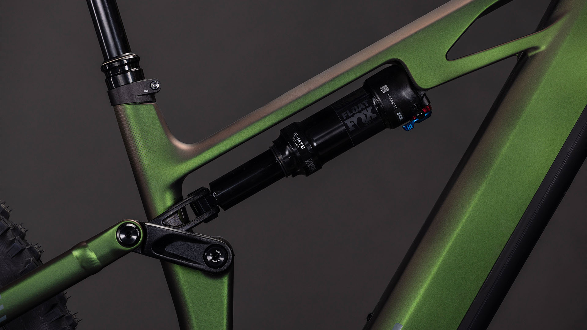 BICICLETA ELECTRICA CUBE STEREO HYBRID ONE44 HPC SLX EVO 800 STELLAR GREY 2026 cadru XL (22") - roti 29 [3]