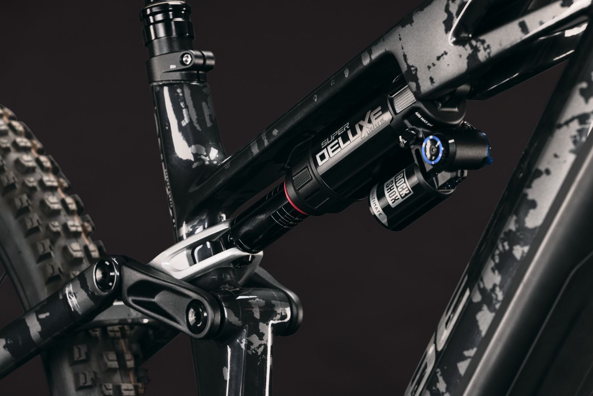 BICICLETA ELECTRICA CUBE STEREO HYBRID ONE44 HPC SUPER TM 800 GRAPHITEGLITCH GREY 2027 cadru XL (22") - roti 29 [4]