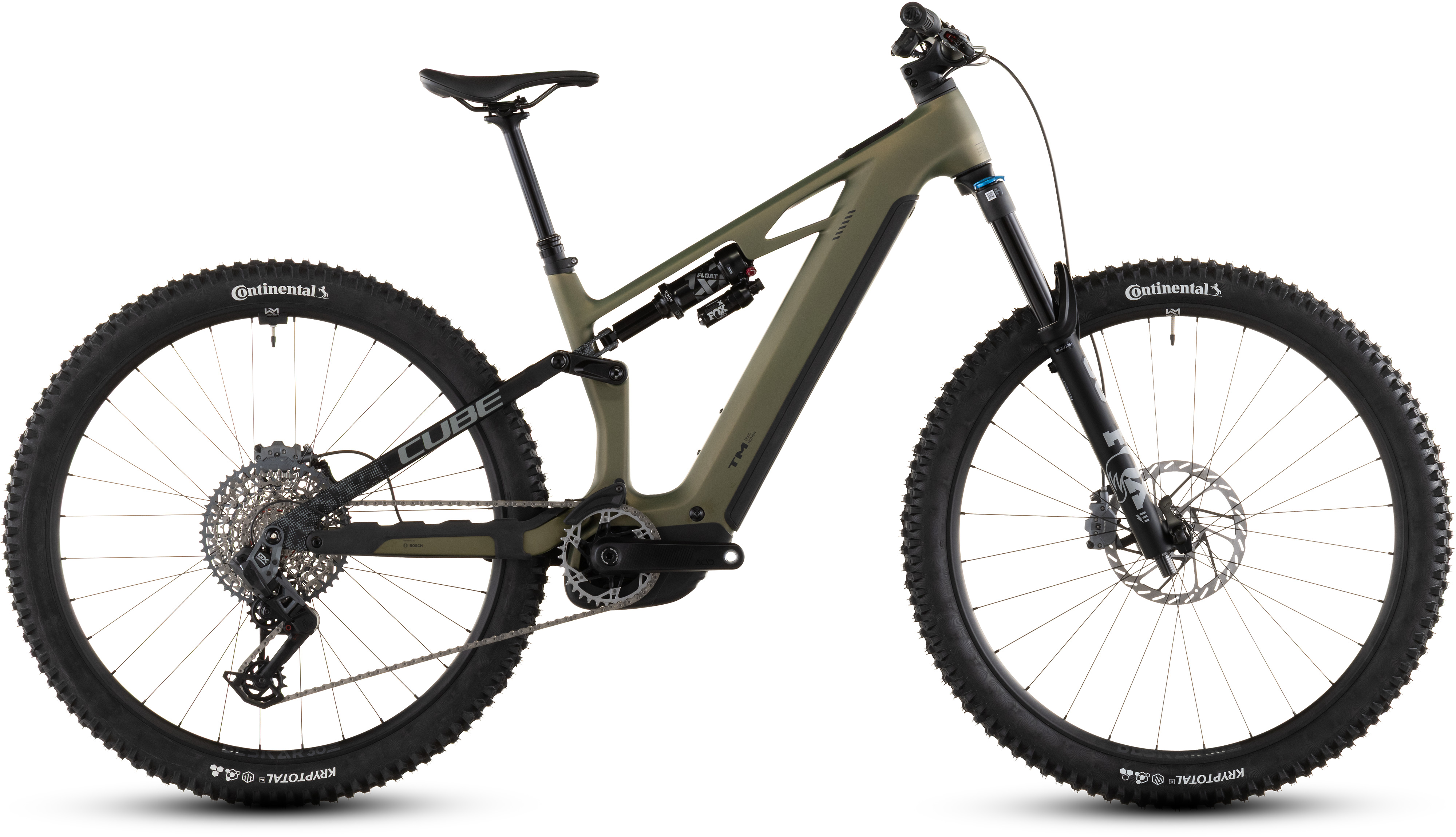 Ciclism - BICICLETA ELECTRICA CUBE STEREO HYBRID ONE44 HPC TM 800 REEDGREEN MATRIX 2026 cadru M (18") - roti 29