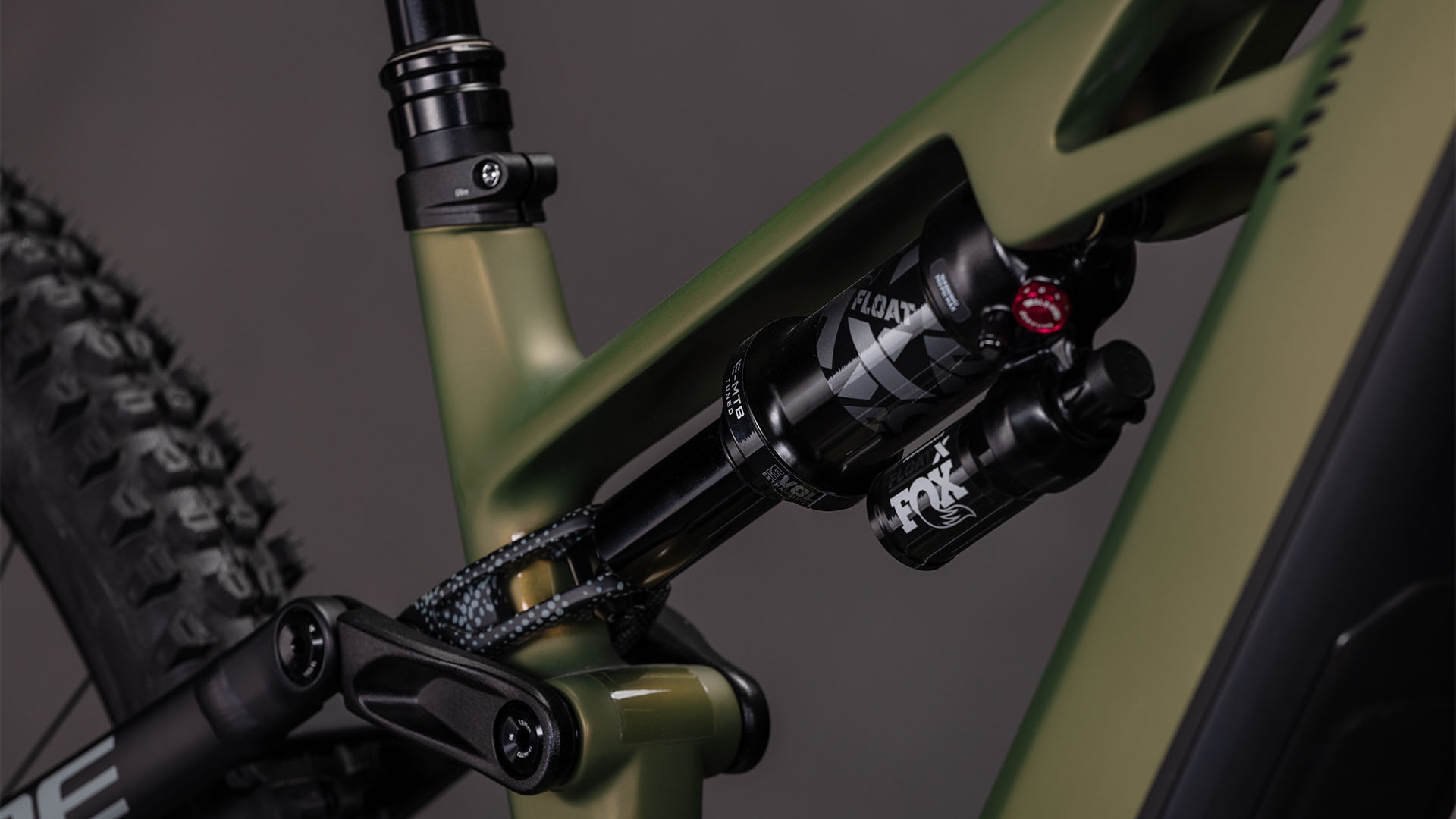 BICICLETA ELECTRICA CUBE STEREO HYBRID ONE44 HPC TM 800 REEDGREEN MATRIX 2026 cadru M (18") - roti 29 [4]