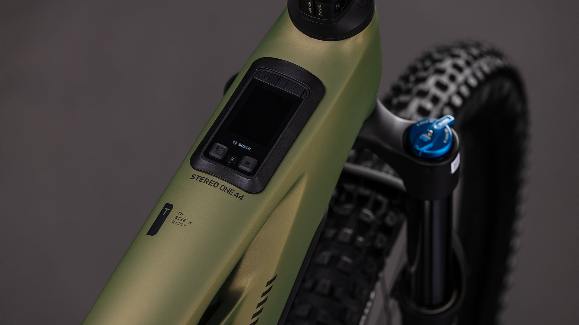 BICICLETA ELECTRICA CUBE STEREO HYBRID ONE44 HPC TM 800 REEDGREEN MATRIX 2026 cadru S (16") - roti 27.5 [1]