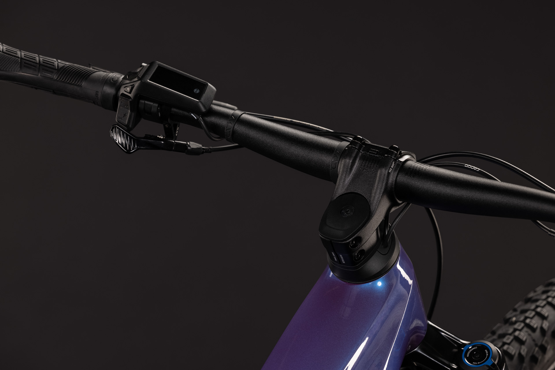 BICICLETA ELECTRICA CUBE STEREO HYBRID ONE44 PRO 800 BLUEIRIS PURPLE 2027 cadru L (20") - roti 29 [1]