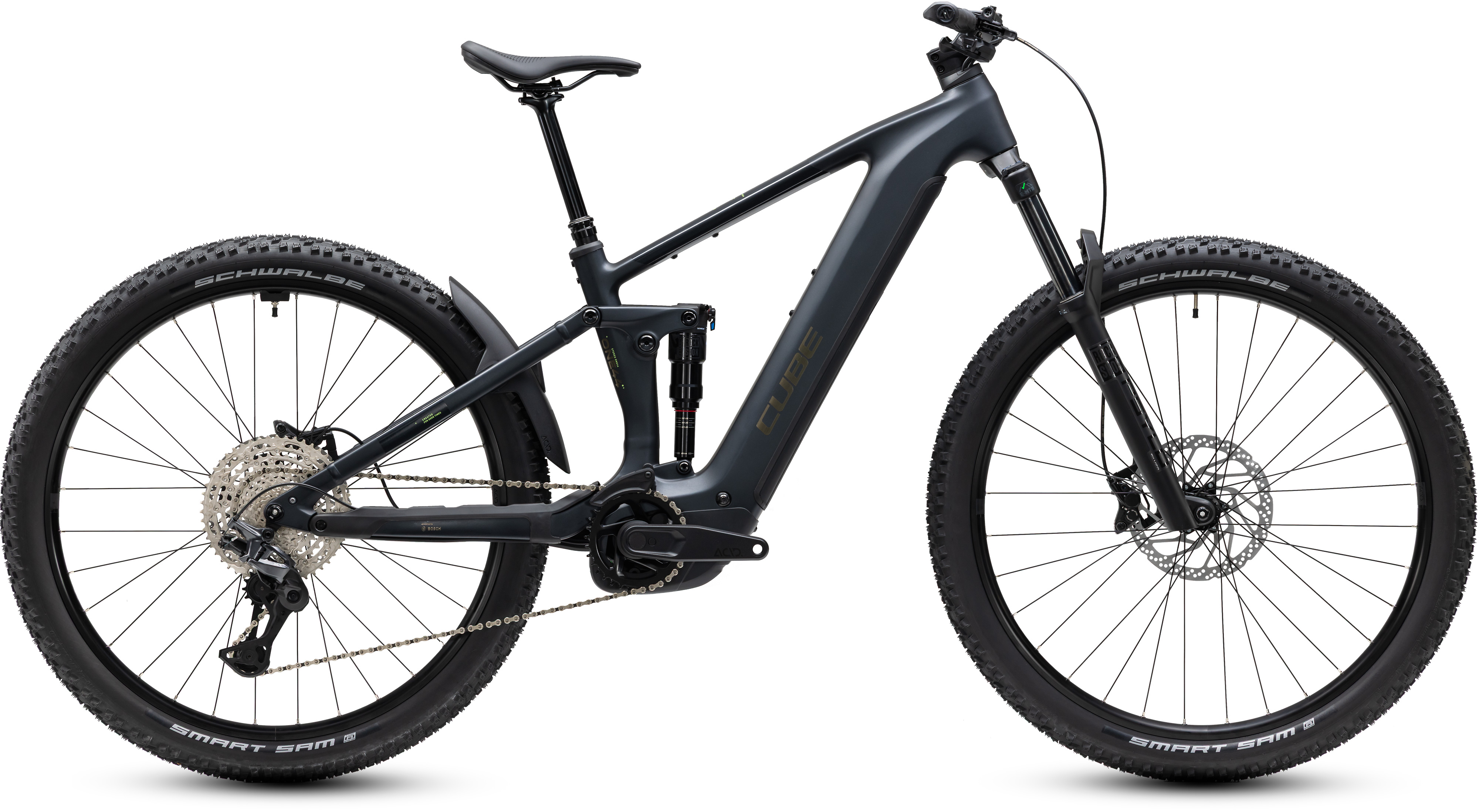 Ciclism - BICICLETA ELECTRICA CUBE STEREO HYBRID ONE44 PRO 800 COAL BLACK 2027 cadru XL (22") - roti 29