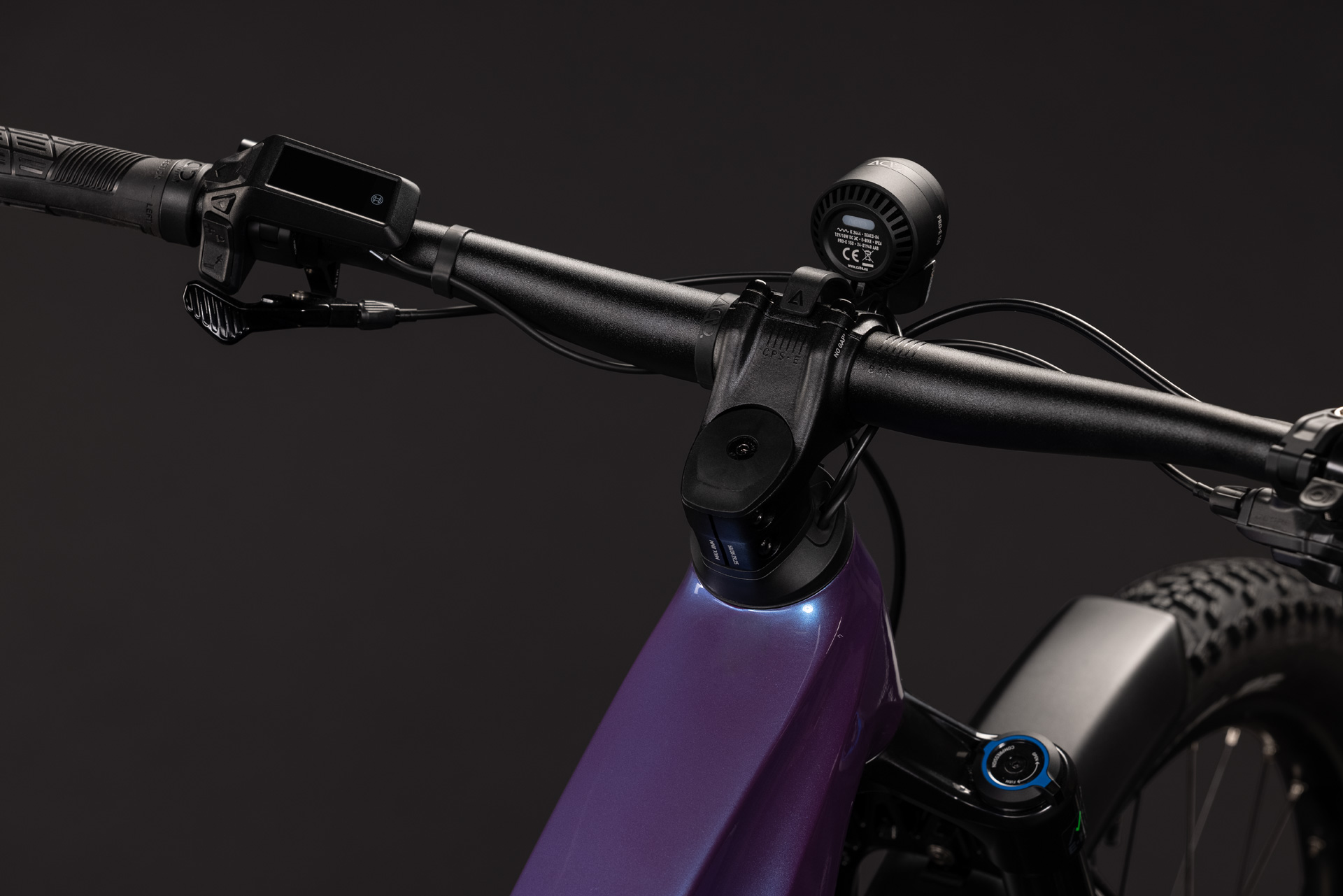 BICICLETA ELECTRICA CUBE STEREO HYBRID ONE44 PRO 800 FE BLUEIRIS PURPLE 2027 cadru XL (22") - roti 29 [1]