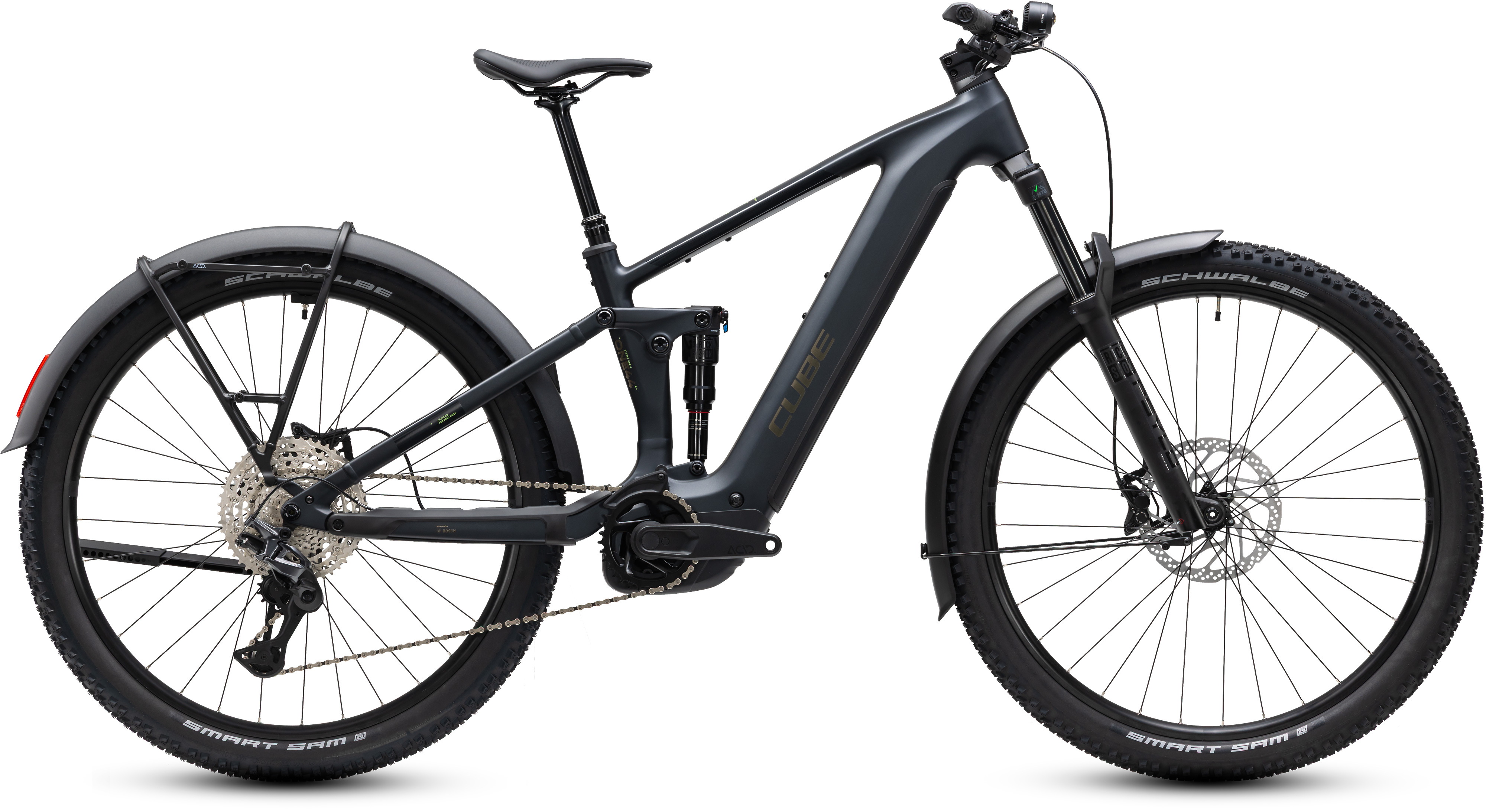 Ciclism - BICICLETA ELECTRICA CUBE STEREO HYBRID ONE44 PRO 800 FE COAL BLACK 2027 cadru L (20") - roti 29