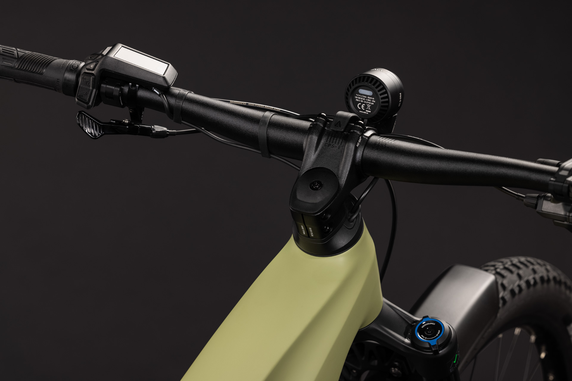 BICICLETA ELECTRICA CUBE STEREO HYBRID ONE44 PRO 800 FE SOFTWILLOW GREEN 2027 cadru L (20") - roti 29 [1]
