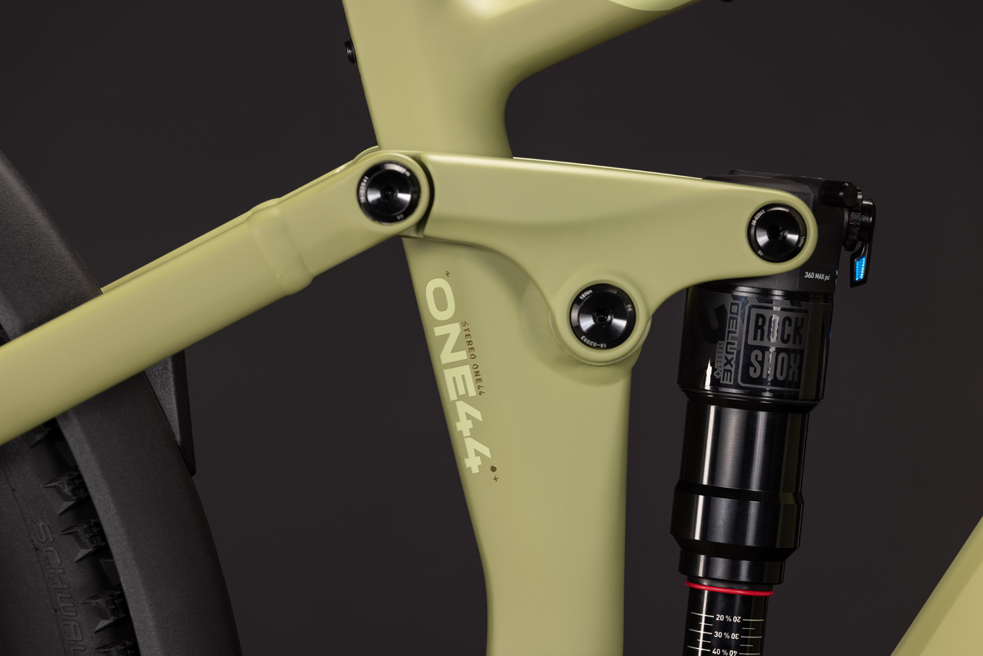 BICICLETA ELECTRICA CUBE STEREO HYBRID ONE44 PRO 800 FE SOFTWILLOW GREEN 2027 cadru L (20") - roti 29 [4]