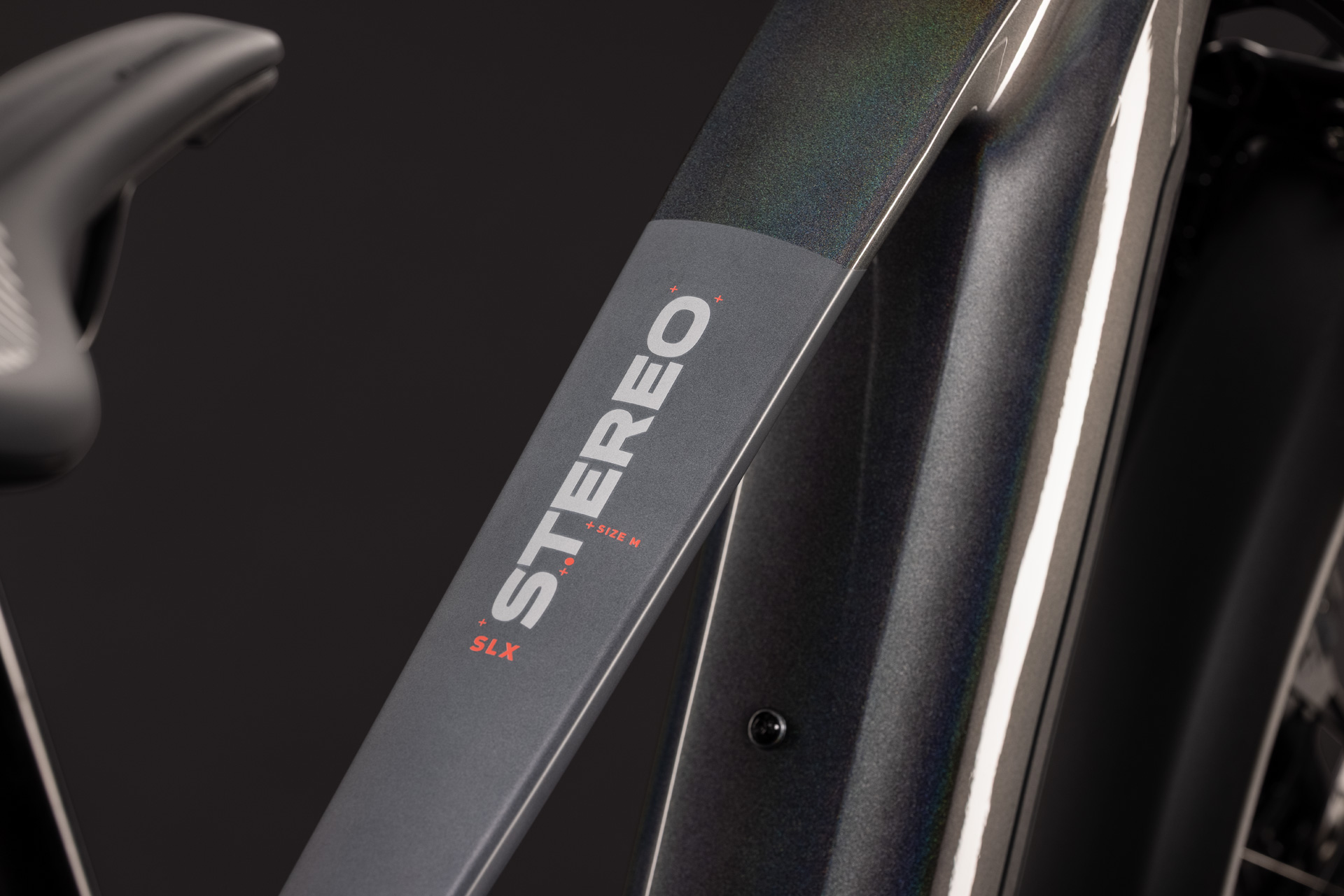 BICICLETA ELECTRICA CUBE STEREO HYBRID ONE44 SLX 800 FE PRISMASILVER GREY 2027 cadru S (16") - roti 27.5 [2]