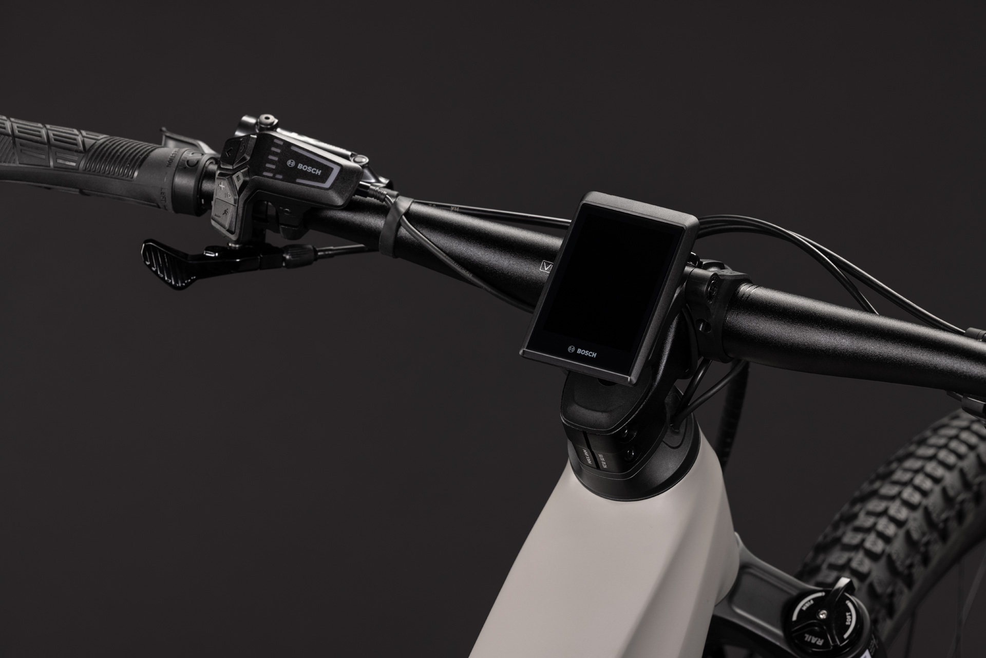 BICICLETA ELECTRICA CUBE STEREO HYBRID ONE44 SLX 800 OATGREY GREY 2027 cadru S (16") - roti 27.5 [2]