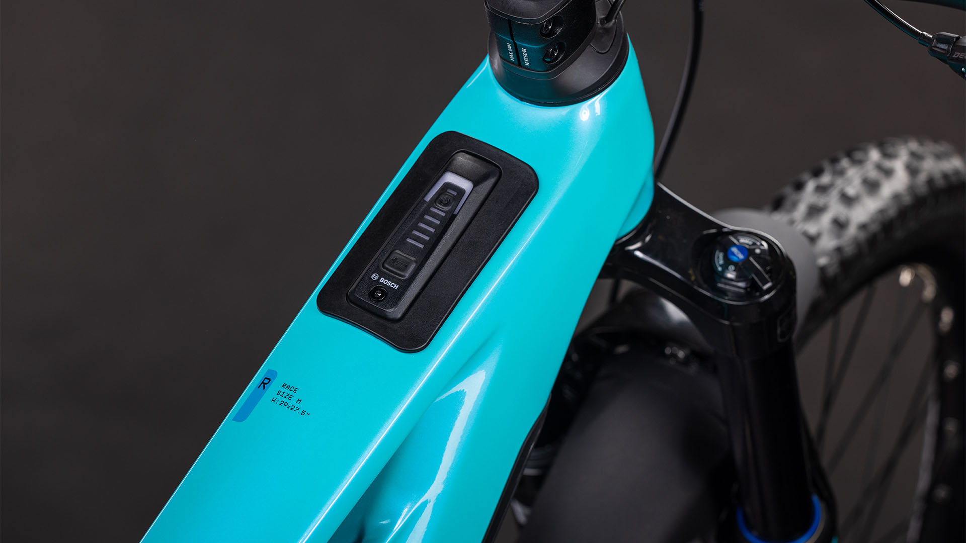 BICICLETA ELECTRICA CUBE STEREO HYBRID ONE77 HPC RACE 800 SWIMMINGPOOL BLACK 2026 S [2]