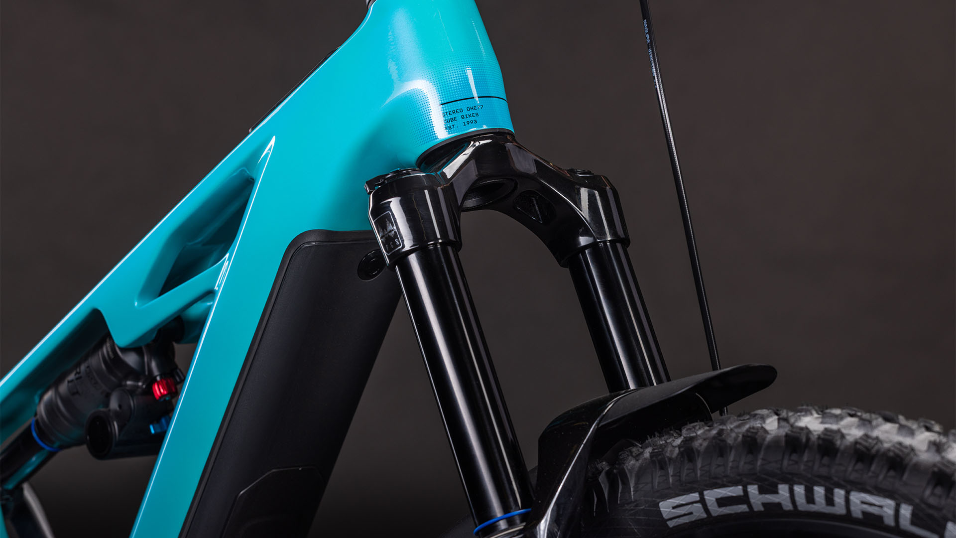 BICICLETA ELECTRICA CUBE STEREO HYBRID ONE77 HPC RACE 800 SWIMMINGPOOL BLACK 2026 S [4]