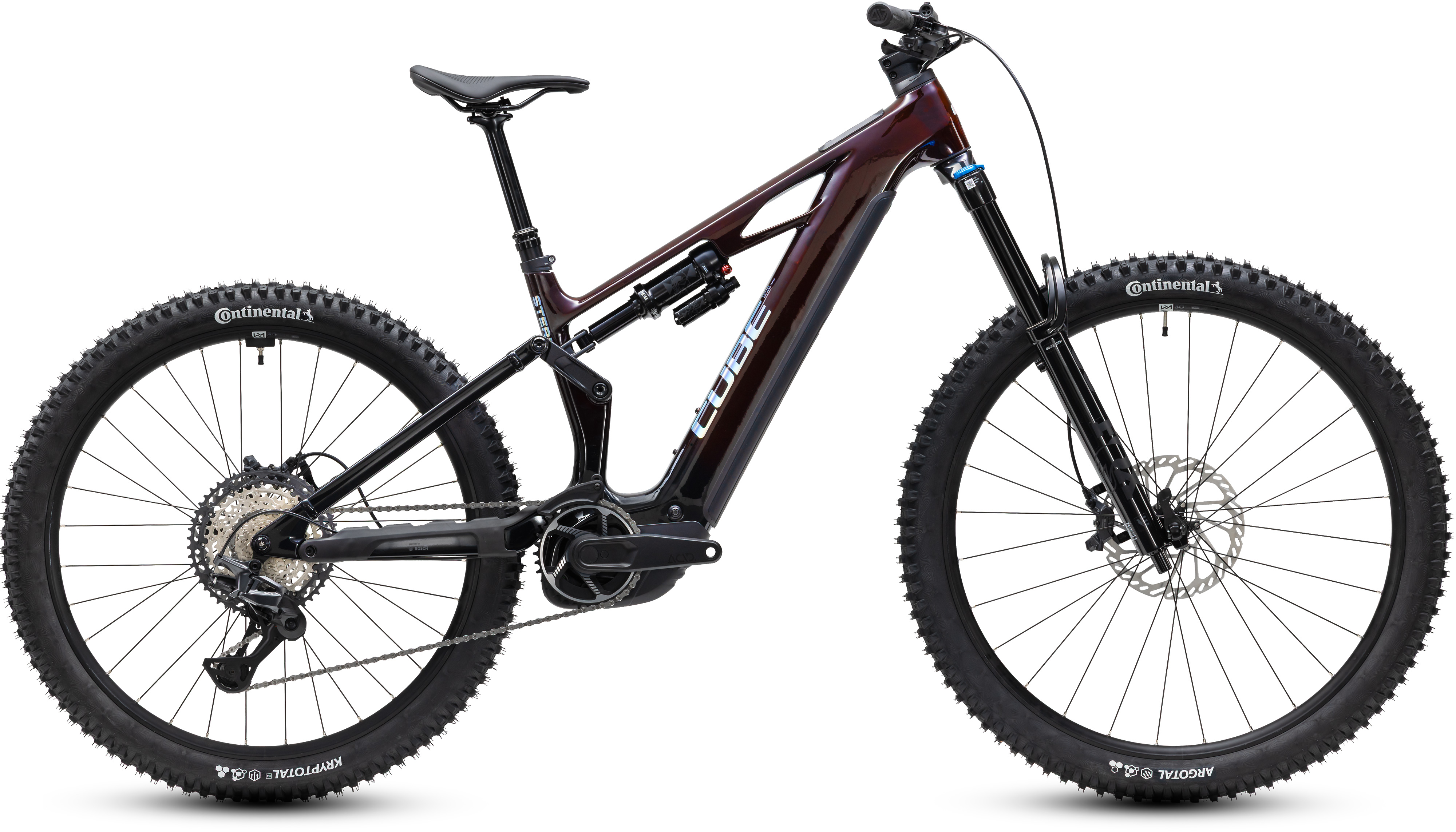 Ciclism - BICICLETA ELECTRICA CUBE STEREO HYBRID ONE77 HPC SLX 800 LIQUIDRED BLACK 2027 M