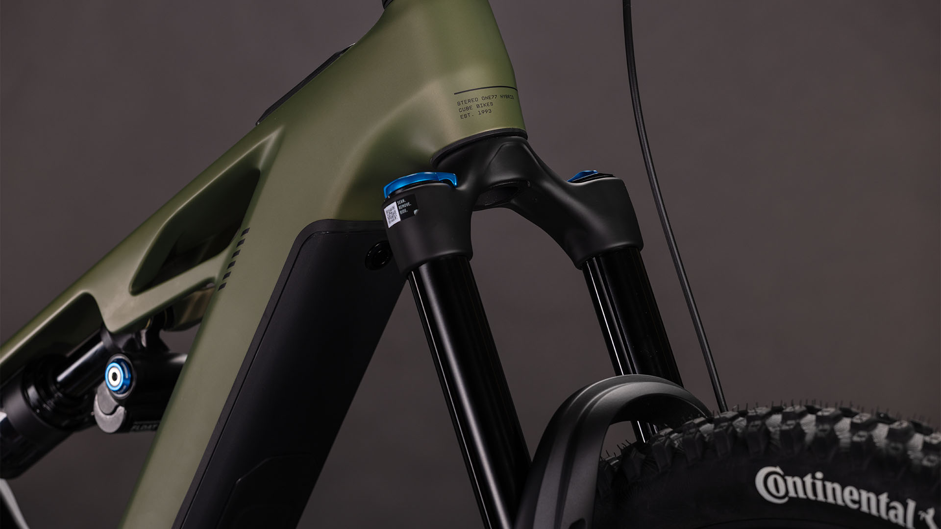 BICICLETA ELECTRICA CUBE STEREO HYBRID ONE77 HPC TM 800 REEDGREEN MATRIX 2026 XL [2]