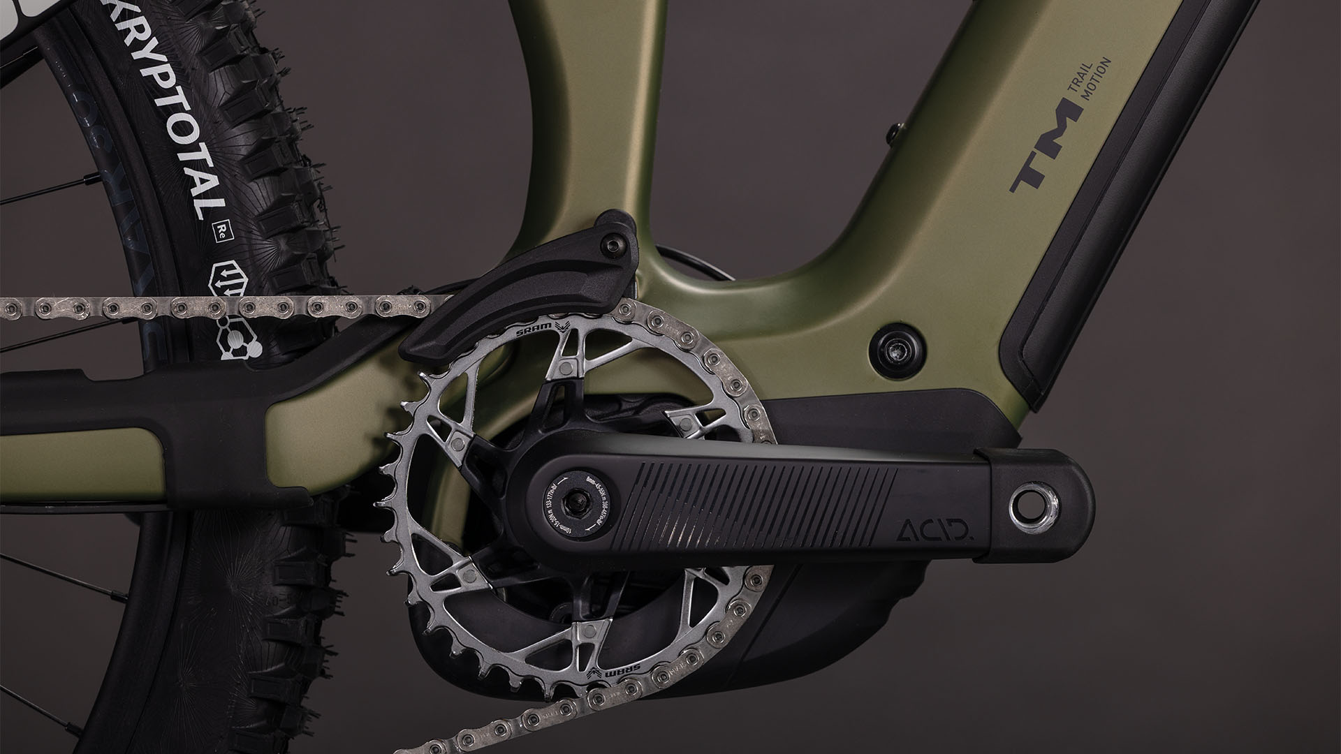 BICICLETA ELECTRICA CUBE STEREO HYBRID ONE77 HPC TM 800 REEDGREEN MATRIX 2026 XL [3]