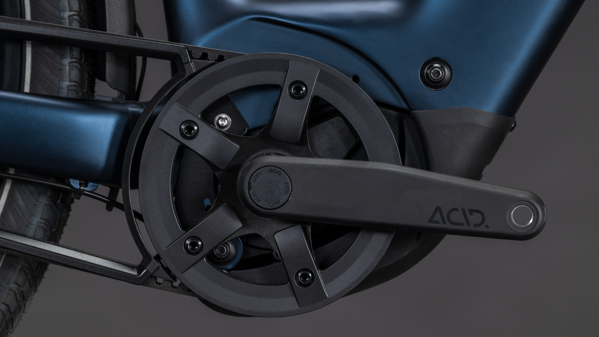 BICICLETA ELECTRICA CUBE SUPREME HYBRID DELUXE ONE 600 EASY ENTRY INDIGOBLUE SWITCH 2026 54 cm [3]