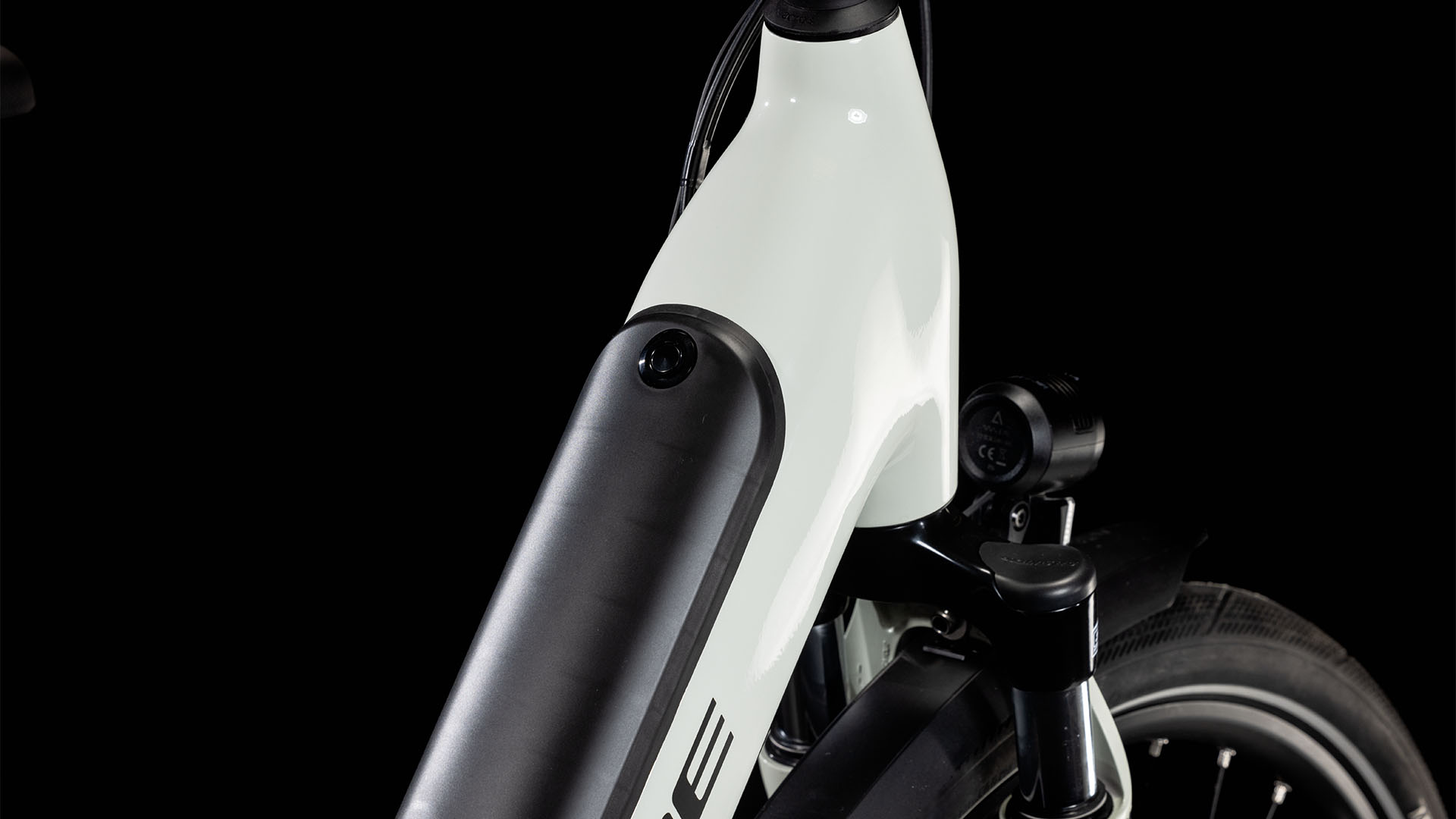 BICICLETA ELECTRICA CUBE SUPREME HYBRID ONE 500 EASY ENTRY DESERTSTONE BLACK 2025 cadru 46cm - roti 28" [1]