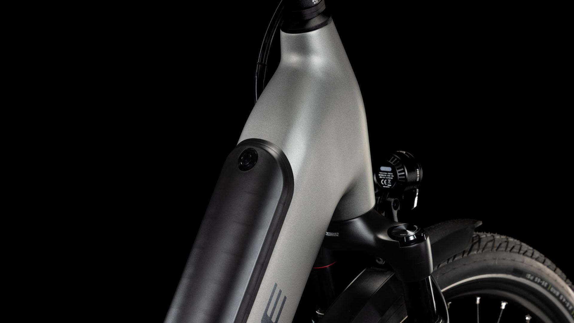 BICICLETA ELECTRICA CUBE SUPREME HYBRID SLX 625 EASY ENTRY GREY LUNAR 2025 54 cm [1]