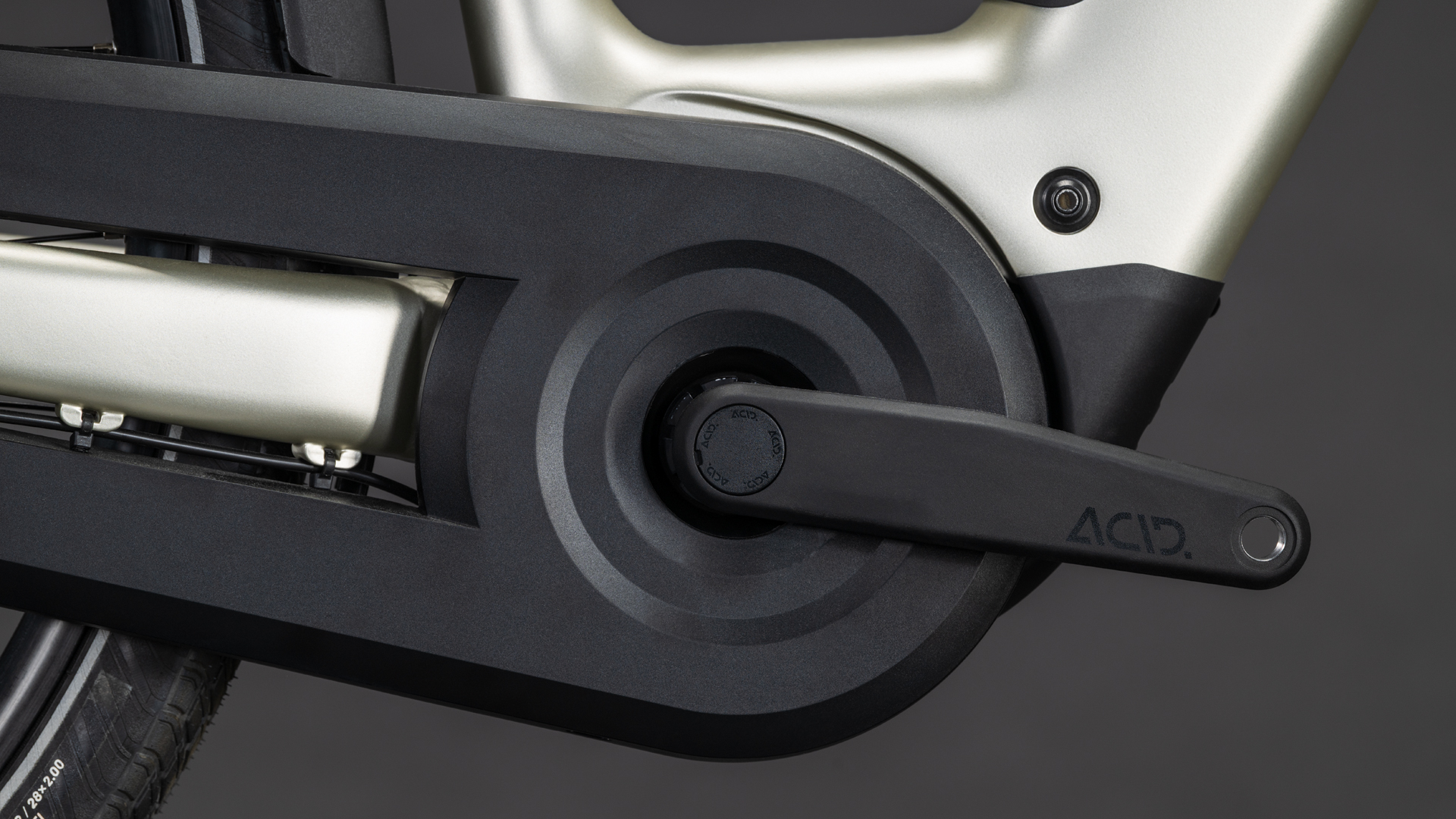 BICICLETA ELECTRICA CUBE SUPREME RT HYBRID COMFORT EXC 600 EASY ENTRY CHAMPAGNE GREY 2026 46 cm [3]