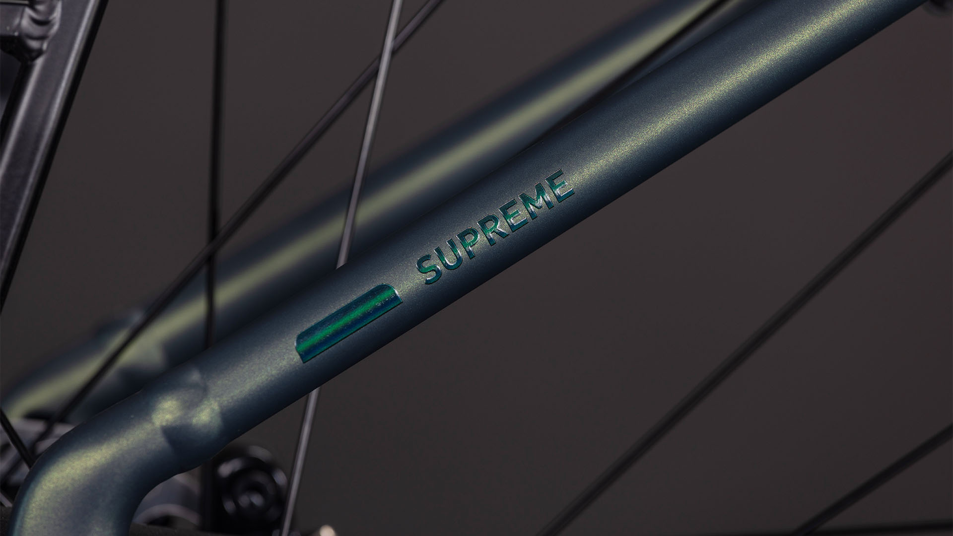 BICICLETA ELECTRICA CUBE SUPREME RT HYBRID COMFORT EXC 600 EASY ENTRY SAGEBRUSHGREEN PRISM 2026 58 cm [4]