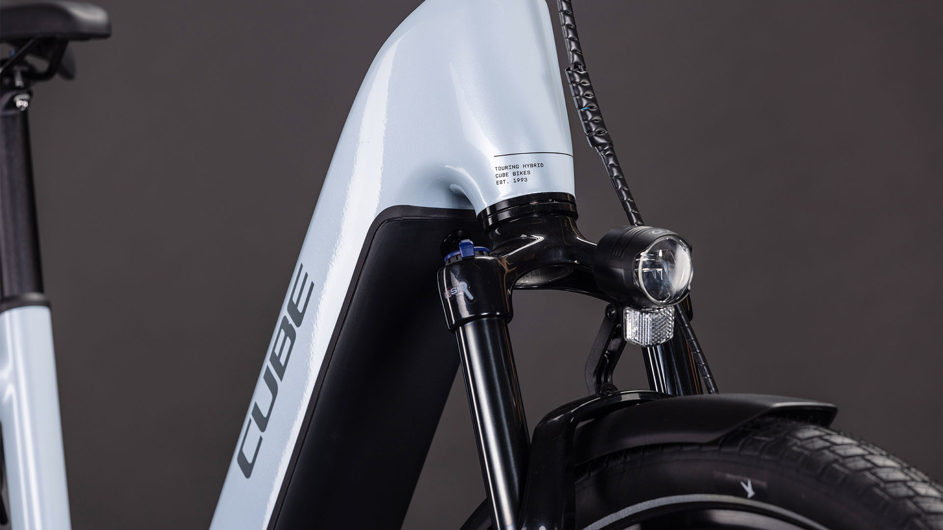 BICICLETA ELECTRICA CUBE TOURING HYBRID ONE 600 EASY ENTRY GLACIER REFLEX 2026 54 cm [4]