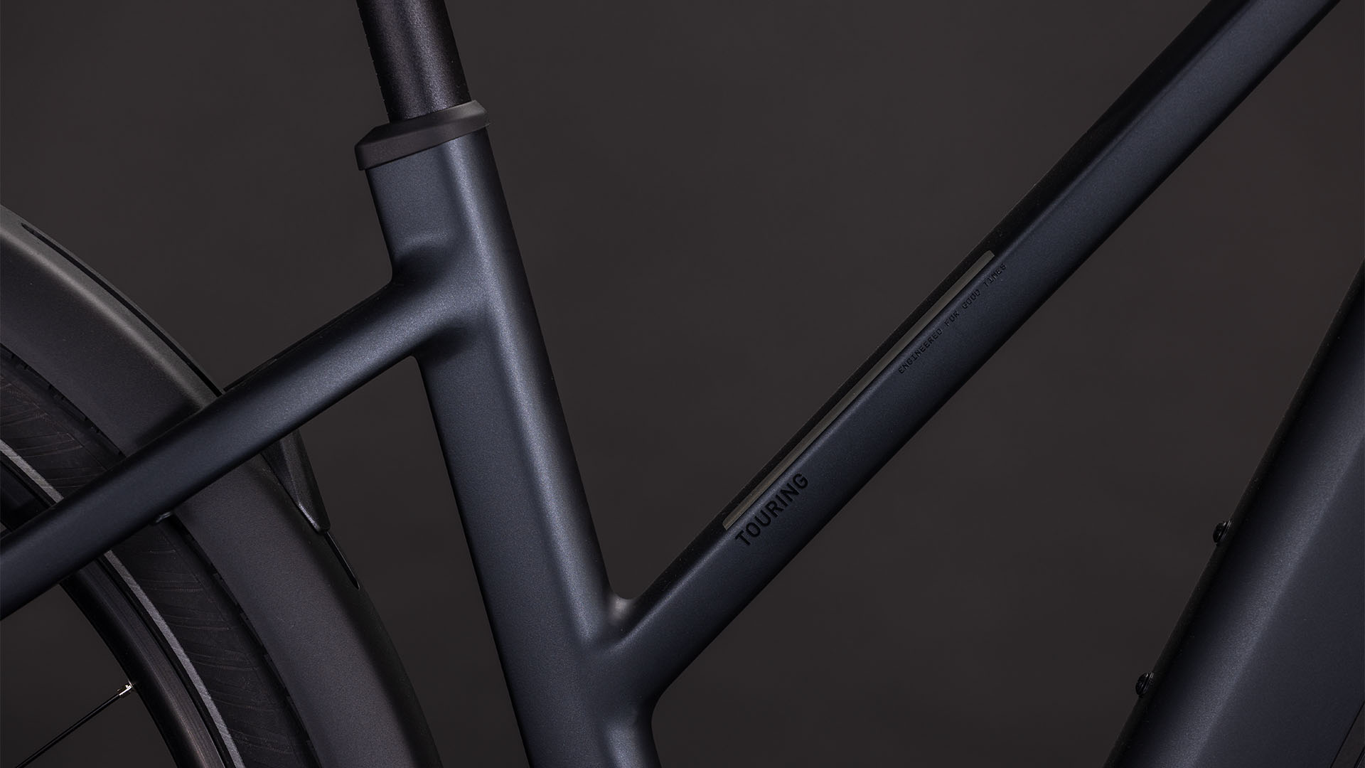 BICICLETA ELECTRICA CUBE TOURING HYBRID ONE 600 TRAPEZE COAL CHROME 2026 58cm [4]