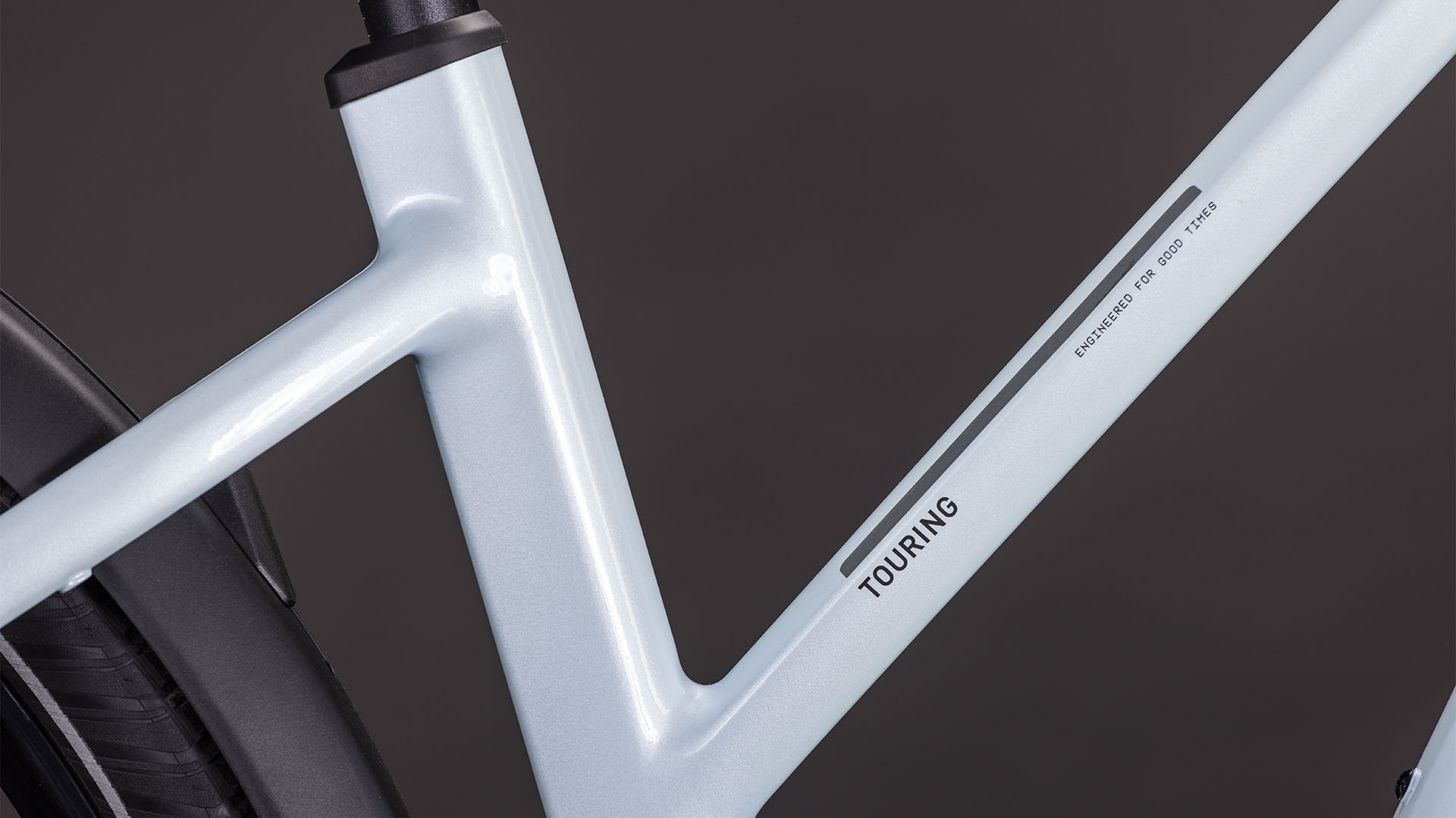 BICICLETA ELECTRICA CUBE TOURING HYBRID ONE 600 TRAPEZE GLACIER REFLEX 2026 58cm [3]