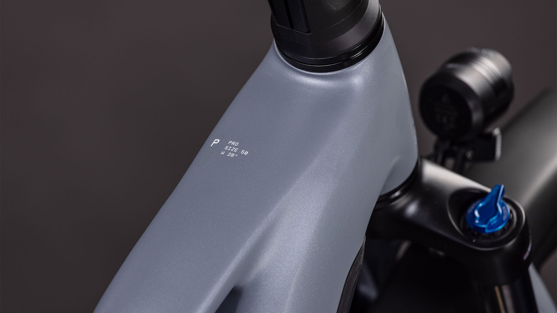 BICICLETA ELECTRICA CUBE TOURING HYBRID PRO 800 TRAPEZE PEARLGREY GREY 2026 50 cm [1]