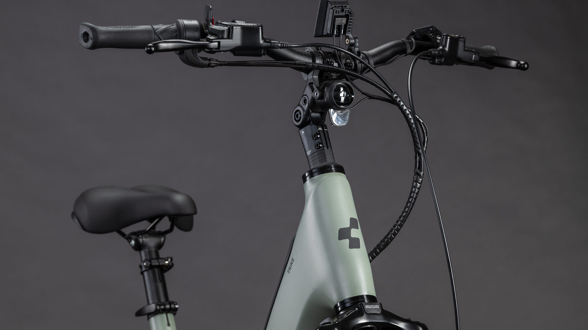 BICICLETA ELECTRICA CUBE TRIKE FLATBED HYBRID 750 SWAMPGREY REFLEX 2026 One Size [3]