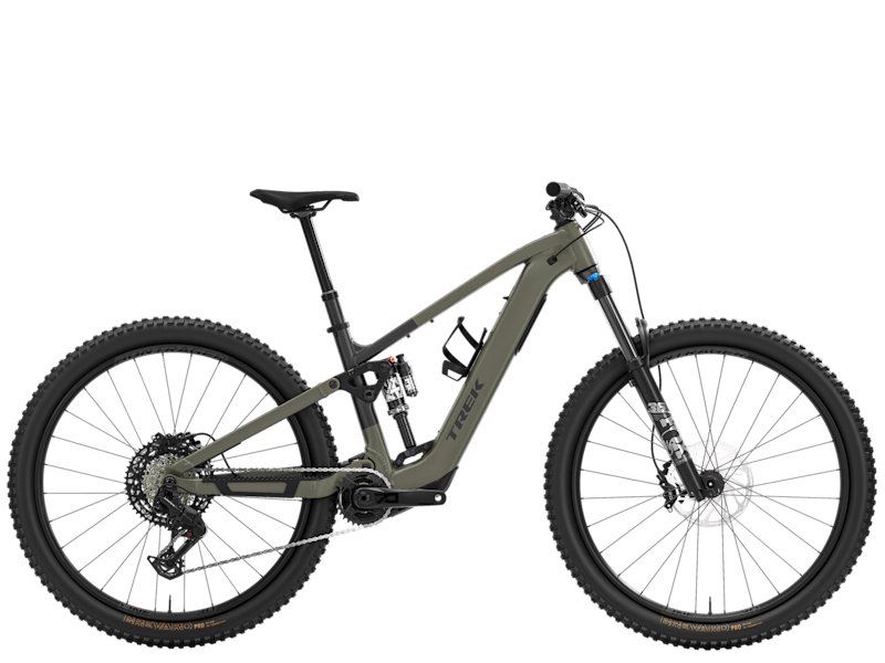 Ciclism - Bicicleta electrica Trek FUEL+ EX 8 EU Matte Olive Grey/Trek Black S