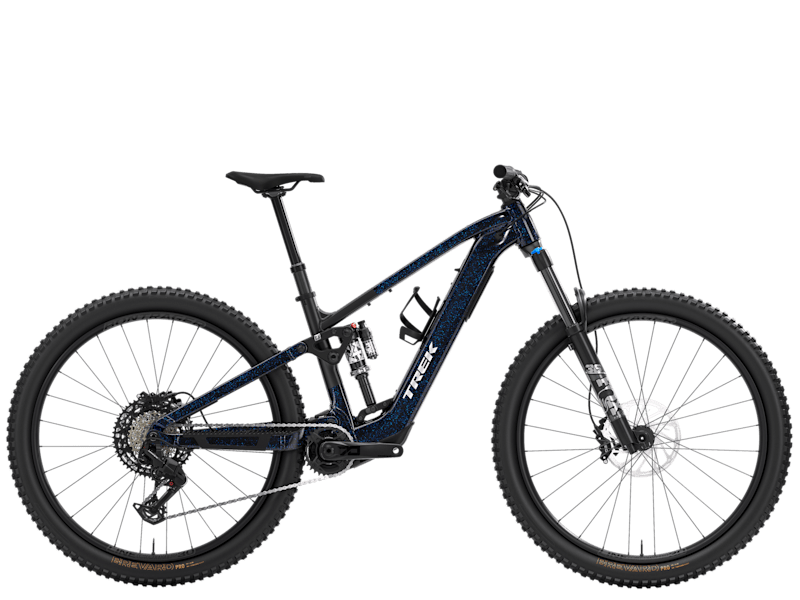 Ciclism - Bicicleta electrica Trek FUEL+ EX 8 EU Trek Black/Purple Flip Splatter M