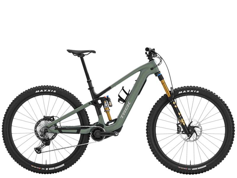 Ciclism - Bicicleta electrica Trek FUEL+ EX 9.8 XT EU Lichen Green/Keswick Green Splatter S