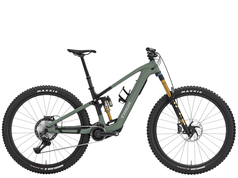 Ciclism - Bicicleta electrica Trek FUEL+ EX 9.8 XTDI2 EU Lichen Green/Keswick Green Splatter L