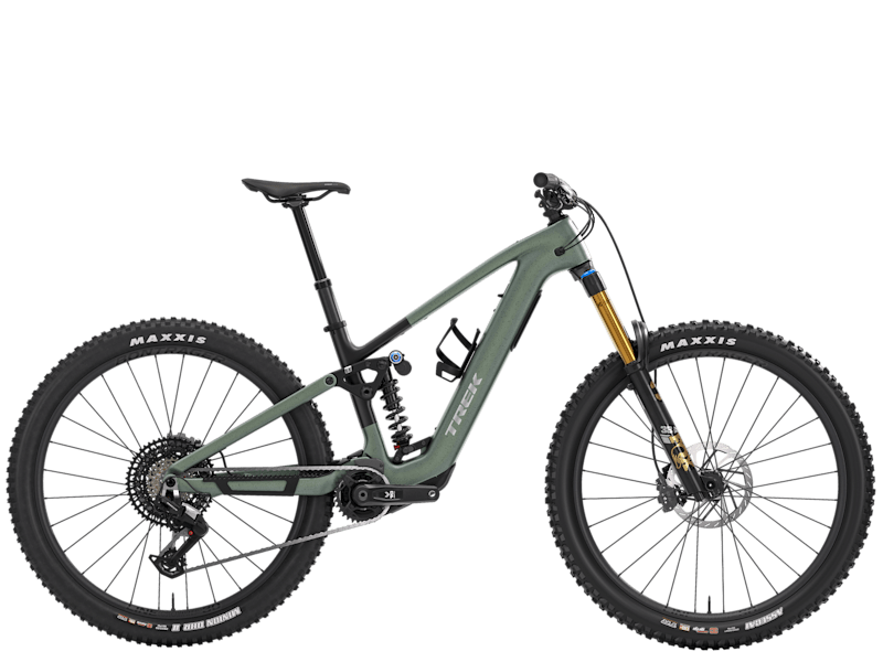 Ciclism - Bicicleta electrica Trek FUEL+ LX 9.8 EA90 EU Lichen Green/Keswick Green Splatter L