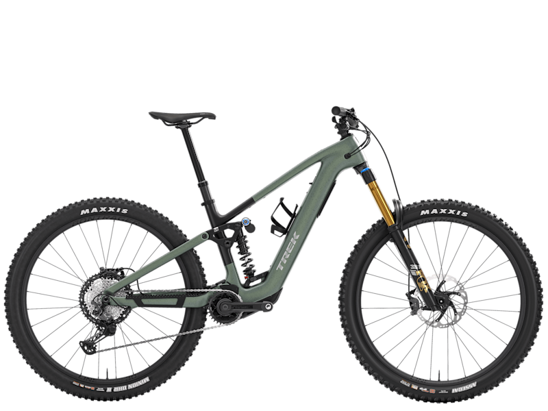 Ciclism - Bicicleta electrica Trek FUEL+ LX 9.8 XT EU Lichen Green/Keswick Green Splatter S
