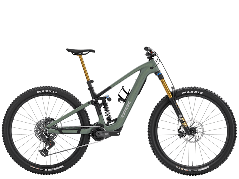 Biciclete - Bicicleta electrica Trek FUEL+ LX 9.9 X0 AXS EU Lichen Green/Keswick Green Splatter L