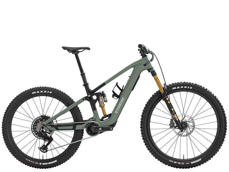 Ciclism - Bicicleta electrica Trek FUEL+ MX 9.8 EA90 EU Lichen Green/Keswick Green Splatter S
