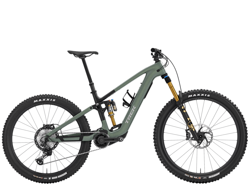 Ciclism - Bicicleta electrica Trek FUEL+ MX 9.8 XT EU Lichen Green/Keswick Green Splatter M