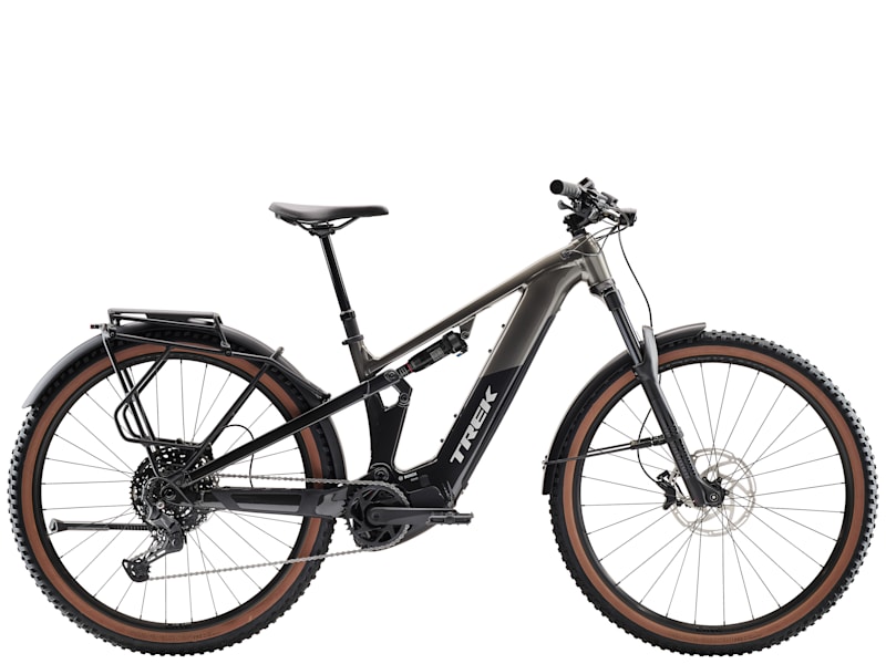 Biciclete - Bicicleta electrica Trek Powerfly FS+ 4 8EQEU Mercury/Dark Web S (27.5 - roti)