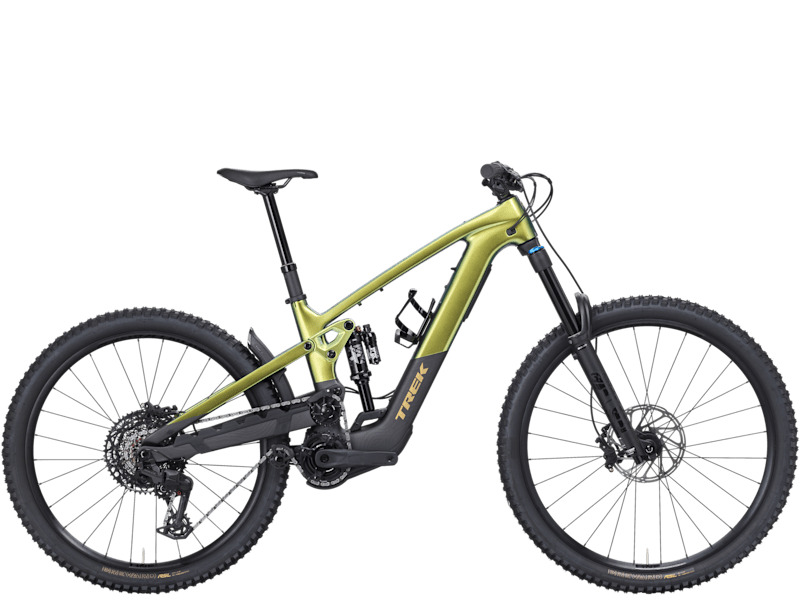 Biciclete - Bicicleta electrica Trek Slash+ 9.7 EU Gloss Chameleon Green/Matte Dark Web S
