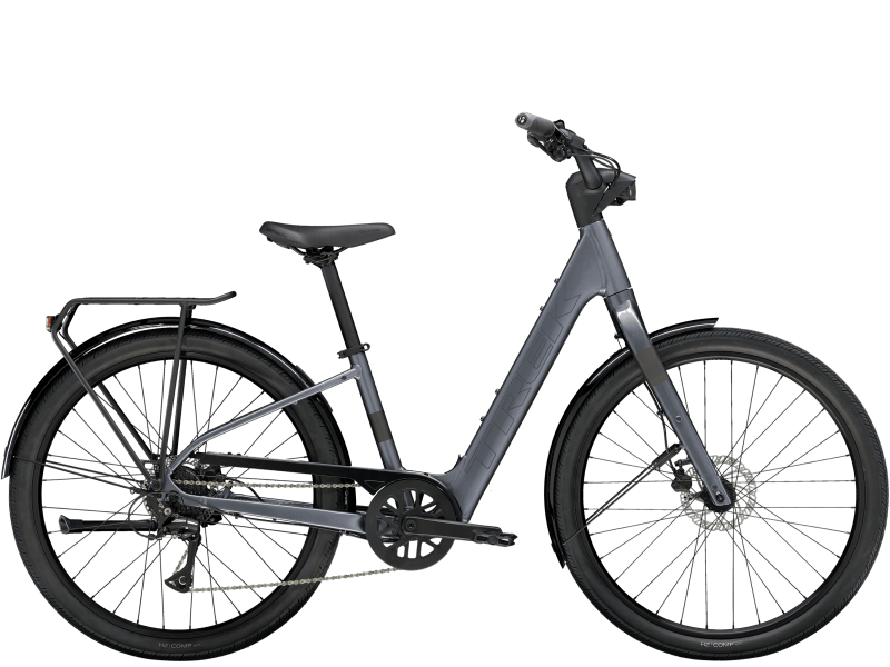 Biciclete - Bicicleta electrica Trek Verve+ 1 LS LT Galactic Grey S