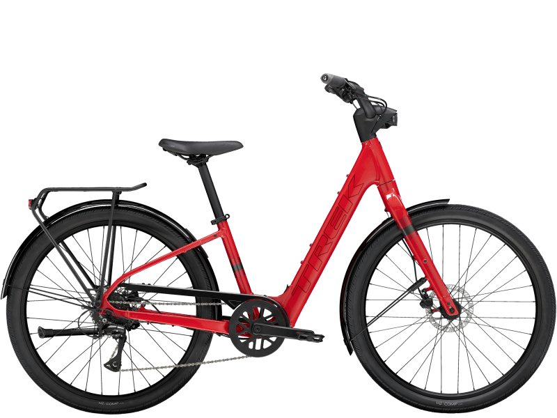 Biciclete - Bicicleta electrica Trek Verve+ 1 LS LT Viper Red L