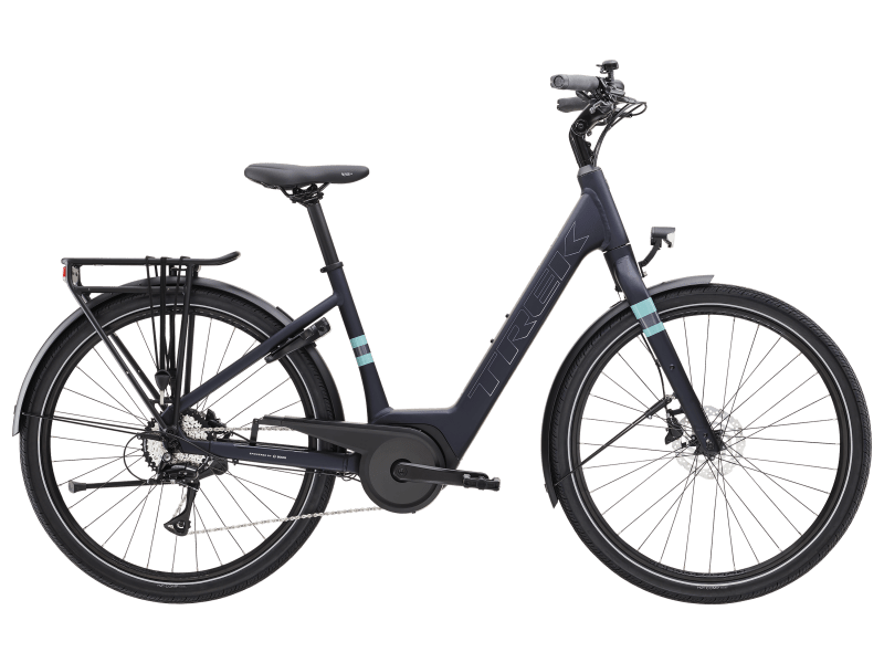 Biciclete - Bicicleta electrica Trek Verve+ 1 LS Matte Deep Dark Blue L